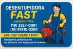 19-97410-2260 Desentupidora no Jardim das Paineiras em Campinas. Desentupidora de Cano no Jardim das Paineiras Campinas.