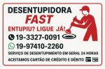 19-97410-2260 Desentupidora no Vila São Bento em Campinas.