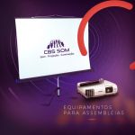 Aluguel de telão e projetor 