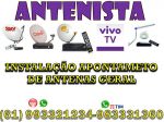 Antenista técnico instalador de antenas Samambaia Df Geral