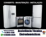 Assistência Técnica de Eletrodomésticos Geladeira Fogão Lavadora Secadora Lava e Seca