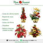 Belo Vale Floricultura flores presente cesta de café da manhã e coroa de flores em  Belo Vale Mg