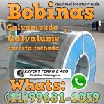 Bobinas de Chapa Galvanizada Galvalume Zincada Aço Carbono Expert Ferro e Aço Distribuidor  fabricar telhas metalicas dry wall slitter steel frame