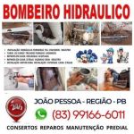 Bombeiro  Hidraulico  Vazamentos  João  Pessoa  83 99166-6011