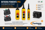 Botoeira Pendente Ip65  Segurança Resistência e Alta Performance para Comandos Industriais