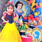 Branca de Neve personagens vivos cover princesas