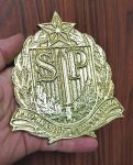 Brasão de bronze Estado de São Paulo 