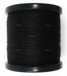 Linha de Pesca Multi-Filamento X4 Zukibo 1000 metros 0,47mm 80Lbs 4 Fios 36Kg cor Preta