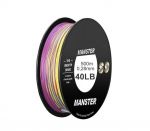 Linha de Pesca Multi-Filamento S9 Fios TopLine 500 metros 0,28mm 40Lbs 18Kg Multi-Cor