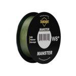 Linha de Pesca Multi-filamento Manster W8 Fios Seaknight 500 metros 0,32mm 50lbs 22.7kg cor Verde