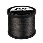 Linha de Pesca Multi-Filamento X4 Jof 1000 metros 0,50mm 80Lbs 4 Fios 36Kg Preta