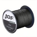 Linha de Pesca Multi-Filamento X4 Fios Jof 300 metros 0,23mm 24Lbs 10Kg cor Preta