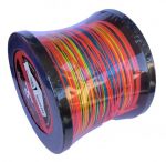 Linha de Pesca Multi-Filamento 9 Fios Jioudao 300 metros 0.8mm 170Lbs 75kg Multi-Cor