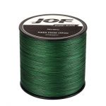 Linha de Pesca Multi-Filamento X8 Jof 300 metros 0,40mm 80bs 8 Fios 36Kg Verde