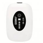 Oxigenador Bomba Compressor de AR Oxigênio Portátil Usb Recarregável Sobo SB218 2600mAh. Backup Aquário, Manter Iscas Viva 70h