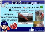 Caixa de Gordura Entupida Temos a Solução 1998611-1250 Desentupidora em Campinas