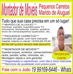 Marido de Aluguel Montador de Moveis Pequenos Carretos em  Cidade Universitária Campinas 