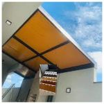 Coberturas em telha de alumíniogalvanizada sanduíche forro ideal para garagem varanda e área externa   