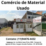   Compro Materiais Usados de Demolição e Reforma