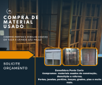 Compro Material Usado de Construção em São Paulo