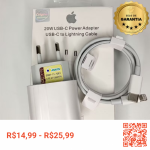 Confira Carregador de Iphone Original Turbo iphone 11 12 13 14 Xr Xs 20w Usb c Lacrado por R$1499 - R$2599. Encontre na Shopee