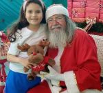  visita do papai para supermercados e papai noel no bairro Paraíso ou vial mariana  