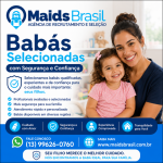 Contrate Babás em Santos e Baixada Santista – Agência Maids Brasil