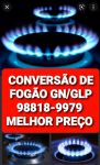 Conversão de Fogão em Copacabana rj 98818-9979 Ipanema leblon Botafogo Leme Urca Flamengo Catete Laranjeiras Glória Largo do Machado Gávea Humaitá Lagoa Jardim Botânico 