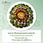Coroa de flores Cristiano Otoni Crucilândia Divinópolis Engenheiro Correia Mg floricultura entrega coroa de flores velórios e cemitérios Mg