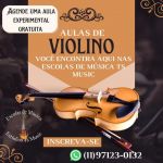 Curso de violino na cidade Tiradentes 