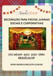 Decoração para festas e eventos juninos em Brasíliadf