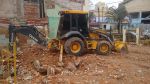 Demolição de prédios em Alto de Pinheiros