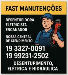 Desentupidora Eletricista Encanador no Jardim Aurélia em Campinas - 19-3327-0091 Fast Manutenções
