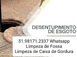 Desentupidora em Agronomia em Porto Alegre Rs 51.98171.2337