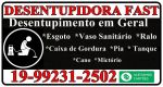 Desentupidora em Parque São Jorge em Campinas 19-992312502 Desentupimento de Esgoto