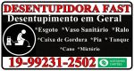 Desentupidora em Parque São Jorge em Campinas 19-992312502 Desentupimento de Esgoto