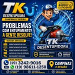 Desentupidora no Jardim Flamboyant em Campinas - Atendimento Rápido 19 3242-9016 