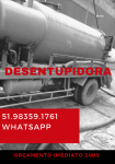 Desobstrução de Tubulações Limpeza de Fossa Séptica 51.98359.1761 Whatsapp 