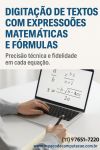 Digitação de Textos com Fórmulas e Expressões Matemáticas