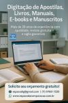 Digitação Profissional de Apostilas Livros Manuais E-books Manuscritos e Provas