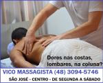 Dor na coluna - Massagem - Centro - São José Sc