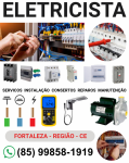 Eletricista  Consertos   Fortaleza   24 Horas  85 99858-1919