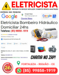 Eletricista  Fortaleza  24 Horas  85 99858-1919