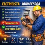 Eletricista    Reparos   Consertos   -  João  Pessoa     Disk. 83 99902-1616  83 99166-6011