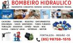 Encanador - Bombeiro Hidraulico  Vazamentos  85 98758-1515