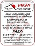 Encanador Desentupidora Hiray  2826-44-41 Americanopolis