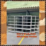 Estante de Aço Grande 40cm com 6 Divisórias - Nova - Entrega Grátis em Bh Minas Gerais