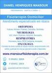 Fisioterapia especializada em idosos 