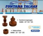 Fornecedor de peças para talhas Munck 