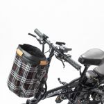 icicleta elétrica dobrável Bivolt 48v8ah com autonomia até 40 km farol dianteiro Led e suporte para carregar celular